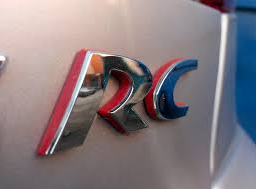 آرم RC آبکاری براق مناسب بدنه خودرو