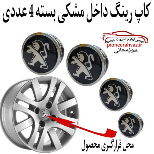 درپوش رینگ خودرو بسته 4 عددی